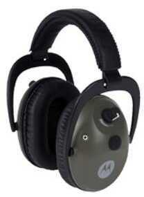 OLYMPIA Earmuff, Green, Electronic, 3.5mm Cord For