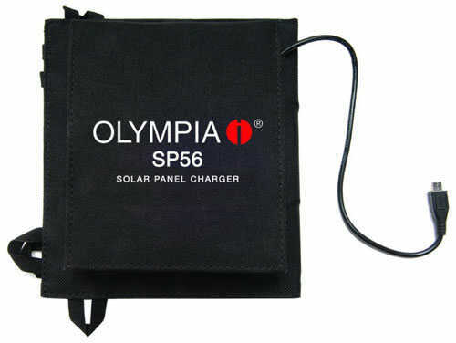 Olympia SP56 Solar Battery Panel Power Output Of 5.6 Watts Black Finish