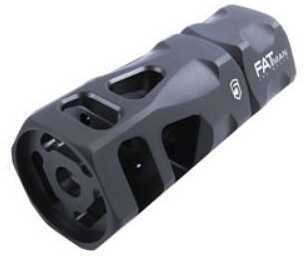 Phase 5 Weapon Systems FATMAN556 Hex Brake 223 Rem/5.56 NATO Muzzle 1/2"-28 tpi Black Parkerized Steel