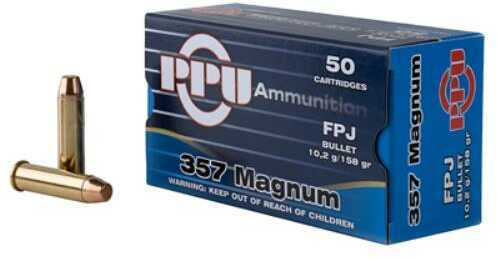 357 Mag 158 Grain Full Metal Case 50 Rounds Prvi Partizan Ammunition 357 Magnum