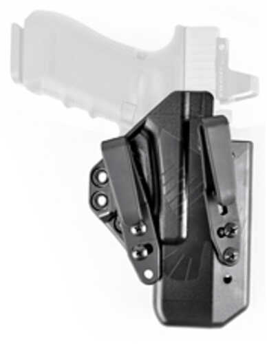 Raven Concealment Systems Eidolon Inside The Waistband Fits Glock 17 22 19 And 23 Polymer Black Ambidextrous  1.5" Overh