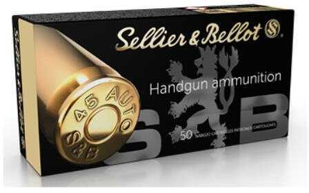 45 ACP 230 Grain Jacketed Hollow Point 50 Rounds Sellier & Bellot Ammunition