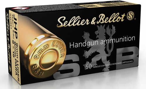9mm Luger 124 Grain Jacketed Hollow Point 50 Rounds Samson International Ammunition