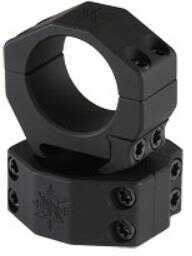 Seekins Precision Scope Ring .92" Medium High 30mm 4 Cap Screw Black Finish 0010620010