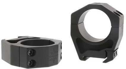 Seekins Precision 0010630010 Scope Ring Set Matte Black Anodized Aluminum 34mm Tube Extra High Picatinny Rail Mount