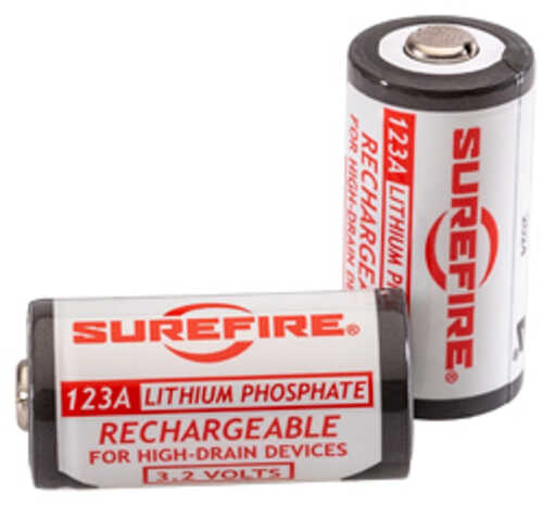Surefire Cr123A 3V Lithium 1550 mAh 2 Pack