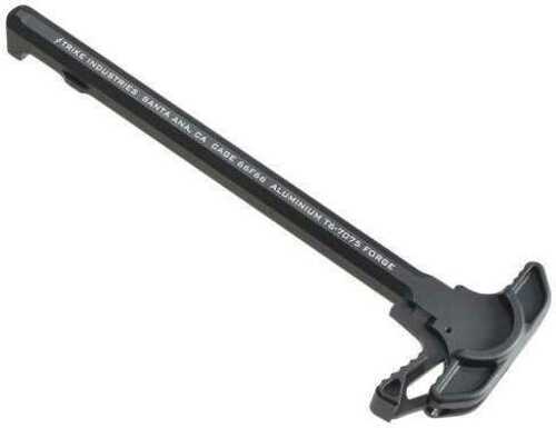 Strike SIARCHELBK AR Charging Handle with Extended Latch 7075 T6 Aluminum Black Hardcoat Anodized