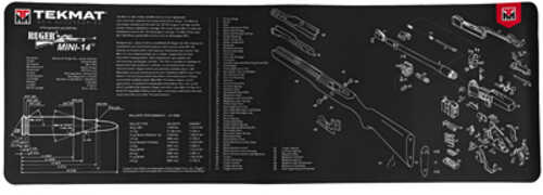 Beck Tek, Llc (tekmat) Tekr36mini14 Ruger Mini 14 Gun Cleaning Mat 12"x36"x1/8"
