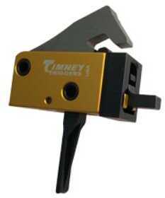Timney Trigger SIG Sauer MPX Drop In Replacement Single Stage Straight Shoe Aluminum Housing Yellow