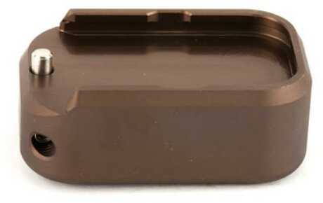 Taran Tactical Innovation Base Pad for Glock +0 Coyote Bronze Finish GBP940-0006