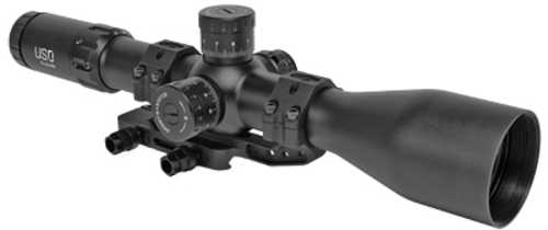 U.S. Optics TS-20X Gen II 2.5-20X 50mm Obj 45.93-7.21 ft @ 100 yds FOV 34mm Tube Matte Black Finish Illuminated Red GENI