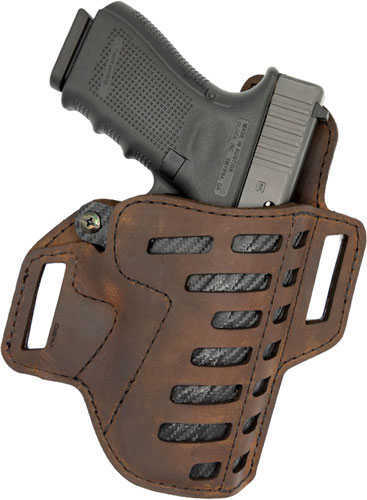 Versacarry Revolver Inside Waistband Holster Fits S&W J-Frame and Ruger LCR Black and Distressed Brown Color Water Buffa