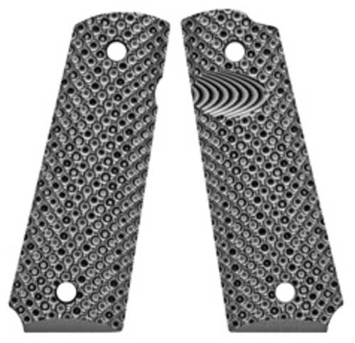 VZ Grips Recon Pistol Black/Gray Color G10 Fits 1911 Full Size Ambidextrous