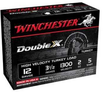 12 Gauge 3-1/2" Lead #5  2 oz 10 Rounds Winchester Shotgun Ammunition