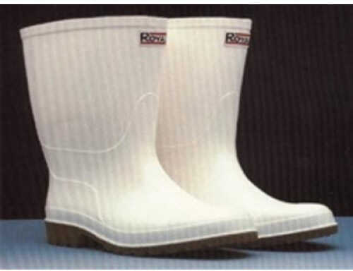 Royal White Shrimp Boot Pvc Gum Sole Size 5 Md#: RWB5