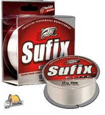 Sufix Elite Line 330Yd 17# Clear Md#: 661-117