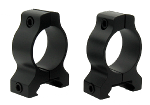 Vector Optics 1 Inch Low Profile Scope Rings Low Height For Weaver Base.
