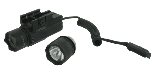 Vector Optics Green Laser Pistol Sight With Flashlight Combo For Rail Mount.