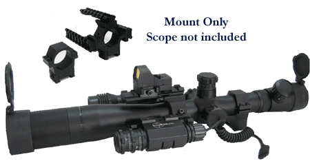 Vector Optics Tactical 3D Riflescope Weaver Mount