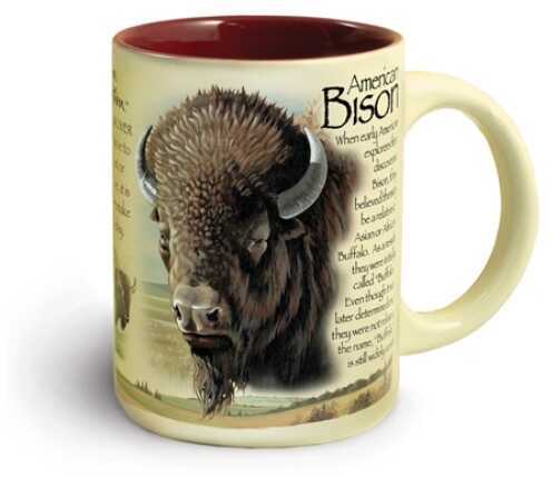 American Expedition Wildlife Ceramic Mug 16 Oz - Buffalo