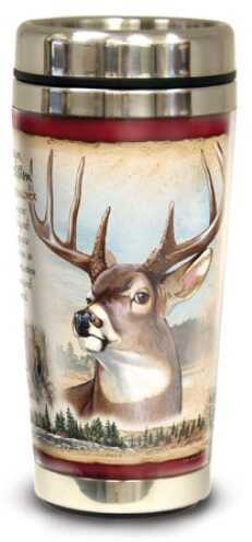 American Expedition Wildlife Steel Travel Mug - Whitetail