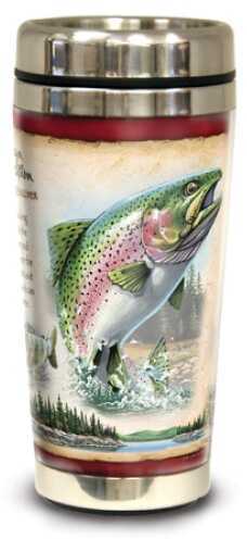 American Expedition Wildlife Steel Travel Mug - Rainbown Trout