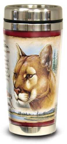 American Expedition Wildlife Steel Travel Mug - Mntn Lion