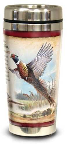 American Expedition Wildlife Steel Travel Mug - Pheasant