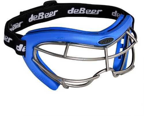 deBeer Lacrosse Vista Si Goggle Royal Frame And Silver Wire