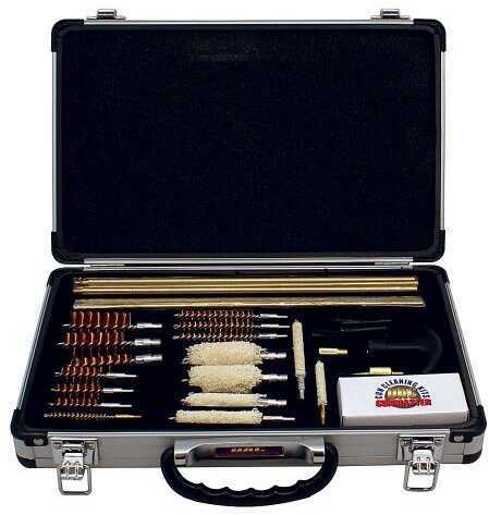 Gunmaster 35 Piece Universal Gun Cleaning Kit Aluminum Case