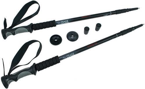 Osage River Trail Trekking Poles 1-Pair Black