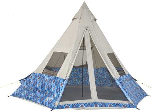 Wenzel Shenanigan 5 Person Tent - Blue