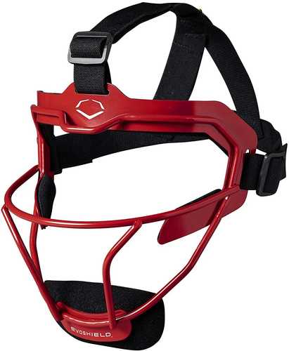 EvoShield Softball Defenders Facemask Scarlet