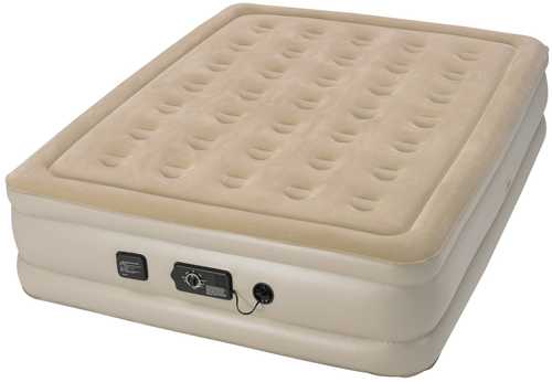 Serta Raised Queen Airbed with NeverFlat Pump