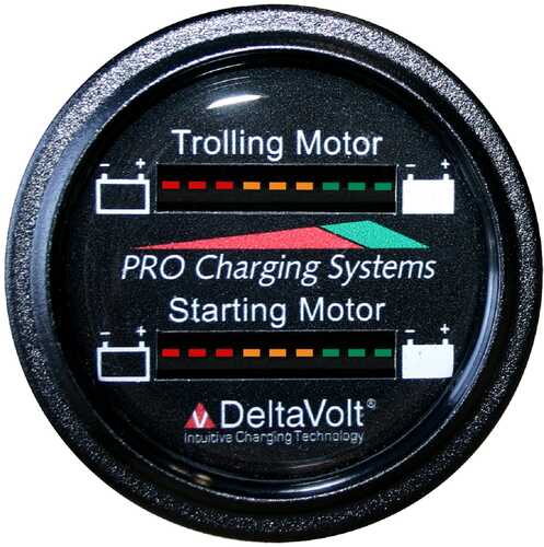 Dual Pro Battery Fuel Gauge 36V Trolling 12V Starting