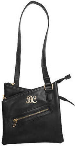 Bulldog BDP030 Cross Body Purse Shoulder Most Small Pistols/Revolvers Leather Black