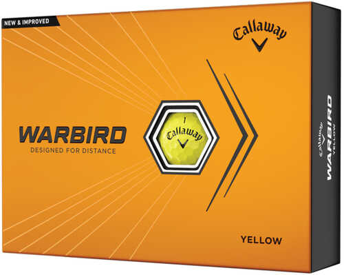 Callaway Golf 2023 Warbird Ball-yellow 12pk