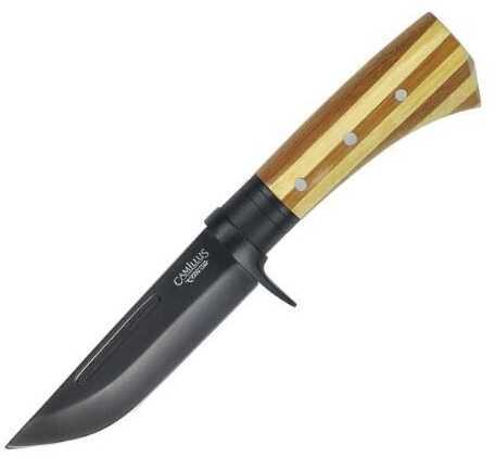 Camillus 9.75'' Carbonitride Titanium Knife W/Bamboo Handle