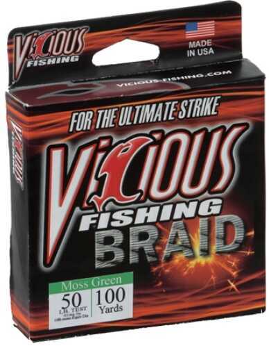 Vic Spectra Braid Moss Grn 150YDS