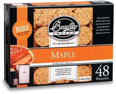 Bradley Maple Bisquettes 48 Pack