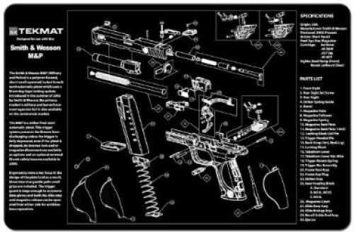 TekMat Smith & Wesson M&P - 11X17In