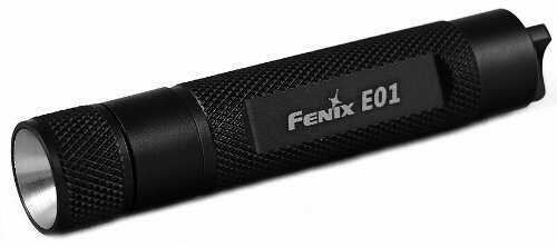 Fenix E Series 13 Lumen AAA Flashlight, Black Md: E01B