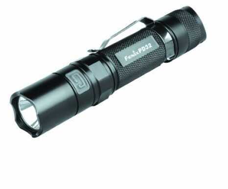 Fenix Pd Series 340 Lumen Cr123/18650 Flashlight, Black Md: Pd32