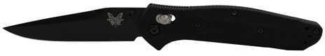 Benchmade 943Bk Osbourne Folding Knife Plain Edge Black