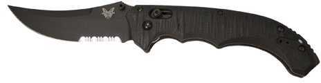 Benchmade 860SBK Bedlam Combo Edge Folding Knife Black