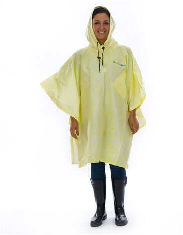 Envirofit Rain Poncho Yellow