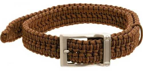 Timberline Coyote Tan Paracord Survival Belt-Medium