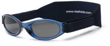 Real Kids Navy Shade Polycarbonate Band Smoke Lens 0+