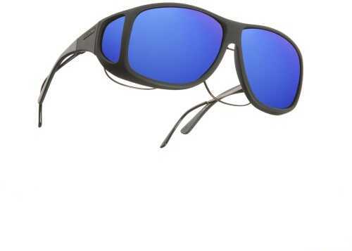 Cocoons Aviator Xl Black Frame-Blue Mirror Lens