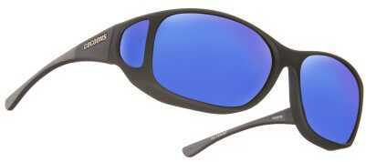 Cocoons Fitovers MX Blk Frame Blue Mirror Sunglasses